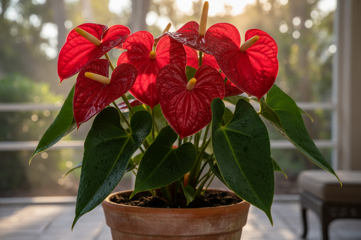 Anthurium: The Most Glamorous Houseplant You Can Grow in South Florida