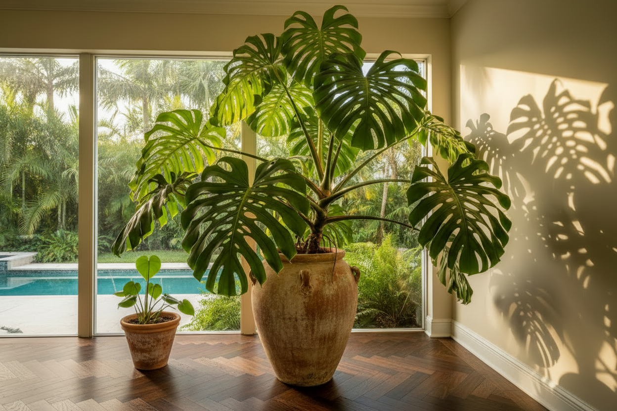 Monstera Deliciosa: The Queen of the Plant Room