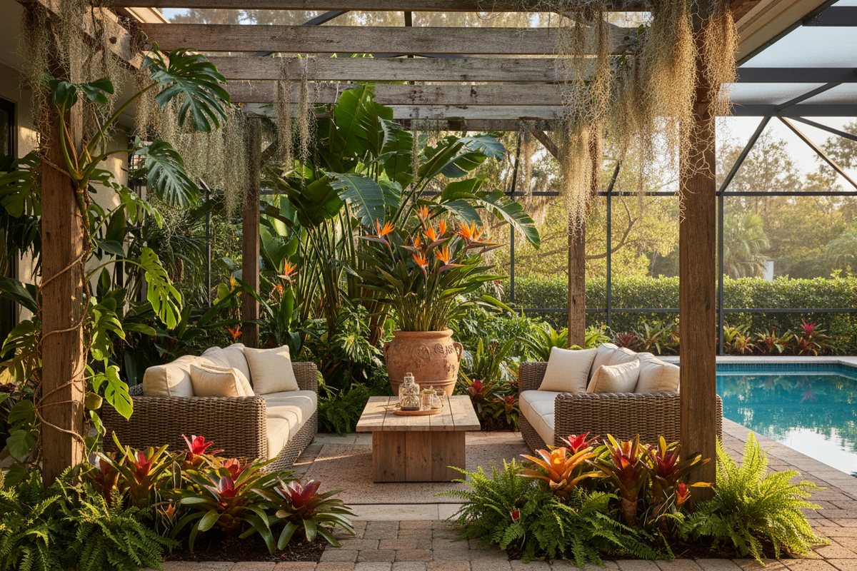 What to Plant on Your South Florida Lanai