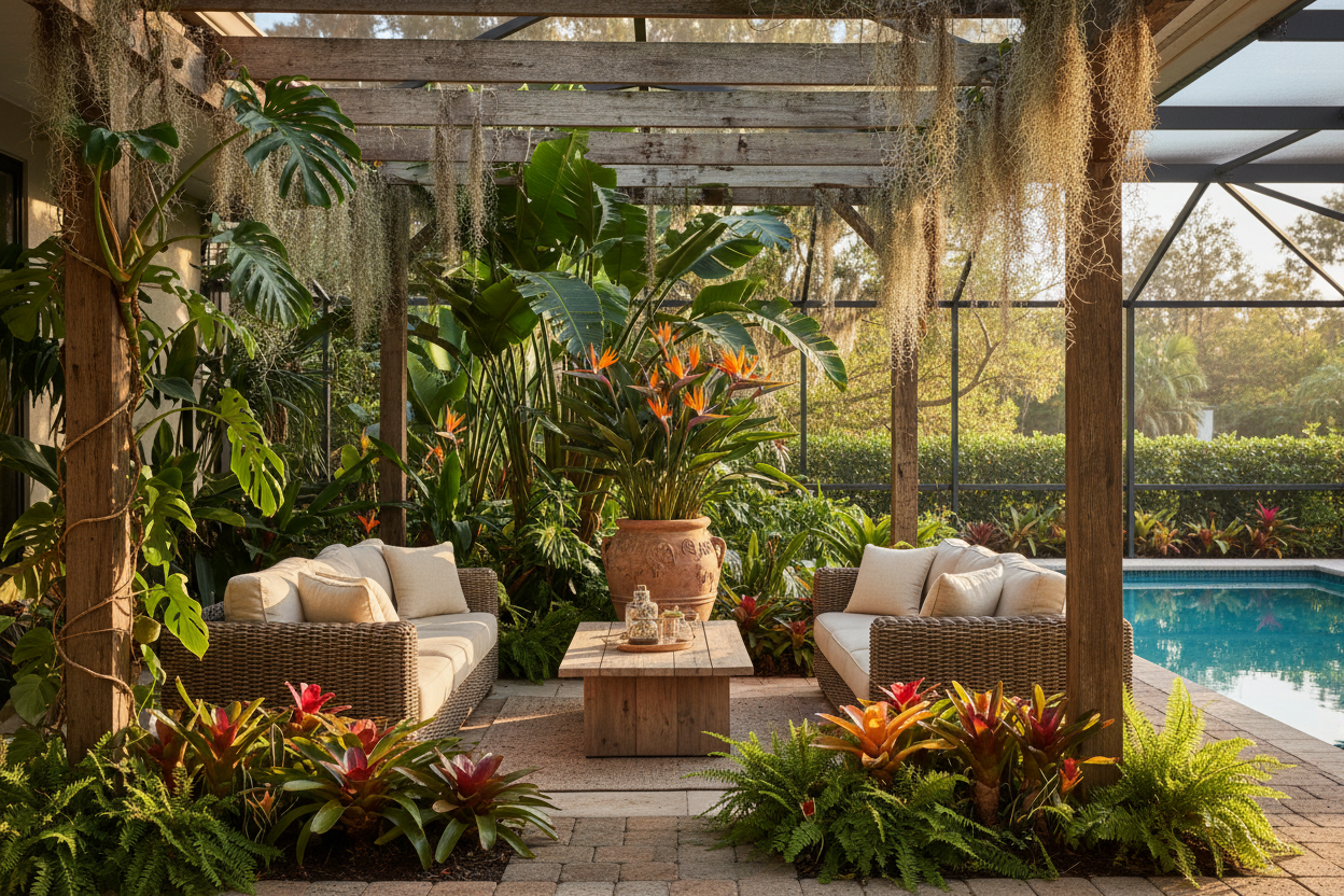 What to Plant on Your South Florida Lanai