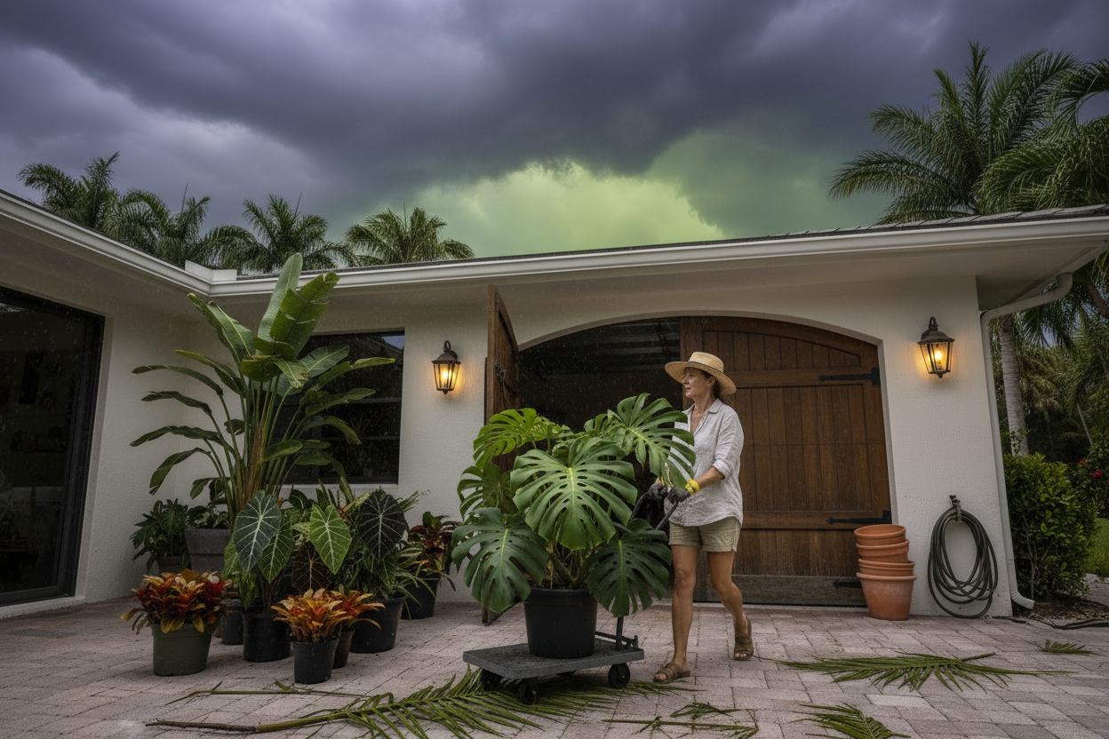 Hurricane Season and Your Plants: How to Protect Your Tropical Garden in South Florida