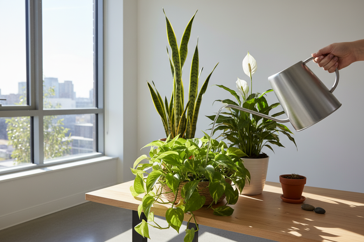 How Often Should You Water Your Desk Plant?