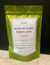 Load image into Gallery viewer, Slow release fertilizer 18-6-8 formula 270 day formula Feeds 20 6” potted plants